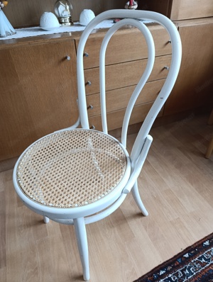 Thonet-Stuhl weiss