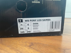 Adidas Wales Bonner Samba schwarz  Bild 3