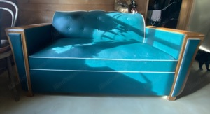 Altes Vintage Kanapee Sofa Bild 2