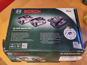 Bosch Akku Starter Set Bild 2