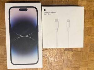 Apple iPhone 14 Pro, 256 GB, Space Schwarz - 100% Max Batterie Bild 3