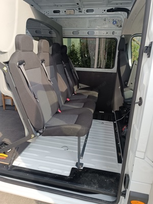 Renault Master 3 (2023) Doppelkabine 4er Sitzbank & Ladetrennwand Bild 5