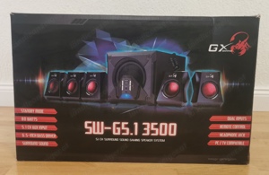 Lautsprechersystem Genius GX Gaming SW-G5. 1 3500 5.1 Kanal Lautsprechersystem Bild 1