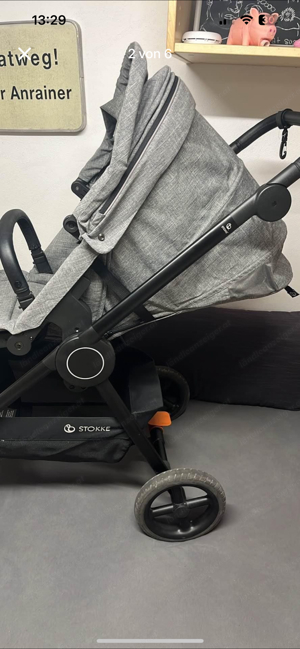 Stokke Kinderwagen, klein faltbar