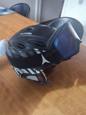 Head Supershape Ski, 170cm, Stöcke, Helm und Brille Bild 2