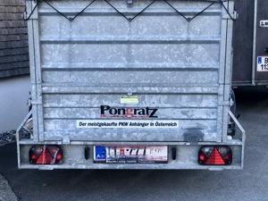 Autoanhänger  Pongraz Bild 4