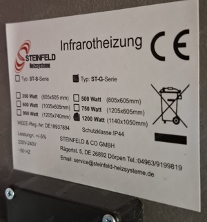 Infrarotheizung Steinfeld Bild 3