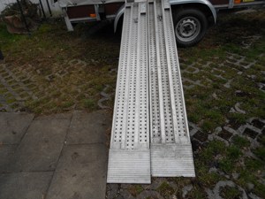 Auffahrrampen 2,50 lg Aluminium Bild 3