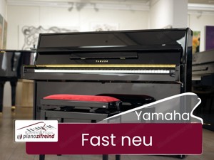 Sehr schönes Yamaha Klavier Mod. M110N, in schwazr poliert.Lieferung frei Haus (*)