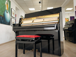 Sehr schönes Yamaha Klavier Mod. M110N, in schwarz poliert.Lieferung frei Haus (*) Bild 11