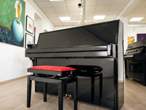 Sehr schönes Yamaha Klavier Mod. M110N, in schwarz poliert.Lieferung frei Haus (*) Bild 19