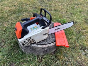 Profi Hand Motorsäge STIHL MS 192 T, Schwertläng 35cm Bild 7