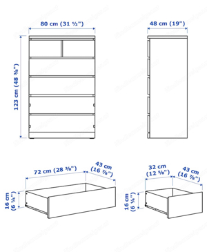 Ikea Malm Kommode Bild 3