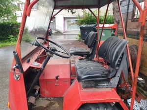 Oldtimer-Schlepper AEBI TP 1000 mit Seilwinde und Brücke  Bild 4