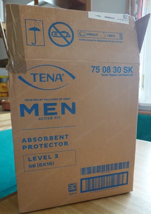 Tena Men Level 3, Inkontinenz Einlagen, 1 Karton, 96 Stk. Bild 2