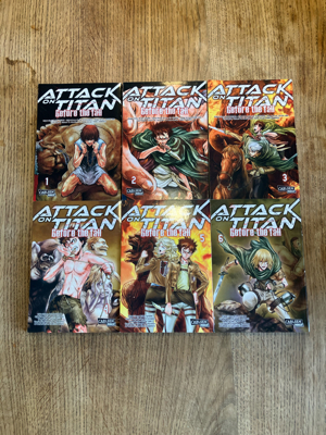 Attack on titan before the fall manga 1-6 Bild 2