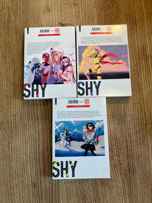 Shy manga 1-2 & 5