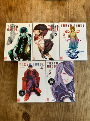 Tokyo ghoul 1-5