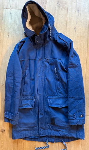 Adidas Parka - Größe M - Farbe blau Bild 2