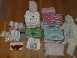 Baby Bekleidungspaket Gr. 50 56 (Body, Strampler, Overal, usw.) Bild 3