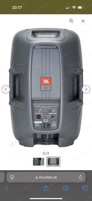 JBL EON 315 PA Boxen 2 Stück Bild 2