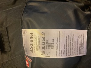 Skihose Herren, Farbe schwarz mit Hosenträger, Marke Schöffel, Größe 52, Goretex Bild 3