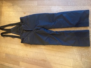 Skihose Herren, Farbe schwarz mit Hosenträger, Marke Schöffel, Größe 52, Goretex