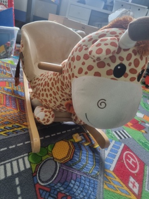 Kinder SchaukelnGiraffe  Bild 3