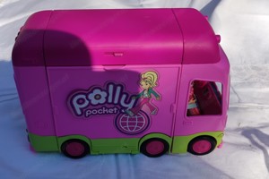 Polly Pocket Wohnmobil mit Zubehör Bild 2