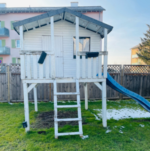 Spielhaus Stelzenhaus Kinder Garten