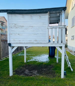 Spielhaus Stelzenhaus Kinder Garten Bild 2