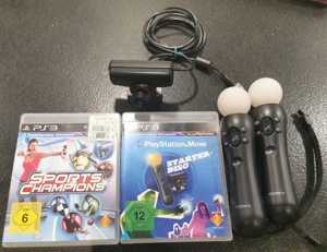 Playstation Move Disc, 2 Controller, Kamera und Spiel