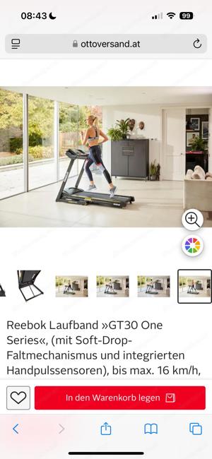 Reebok Laufband  Bild 4