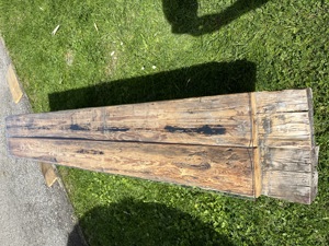 Unikat Board aus alten Holzbalken Bild 5