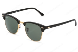 Ray Ban 3016 Clubmaster W0365 Schwarz Gold