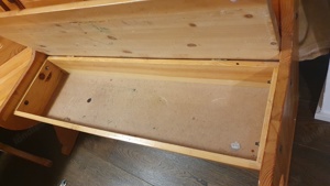 Eckbank aus Holz  Bild 2