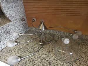 Esstischlampe mit 9 Kugeln Bild 2