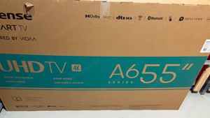 Fernseher SmartTV 4K UHD 55 Zoll Bild 2