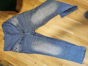 Schwangerschaftsjeans in Größe 48, hellblau