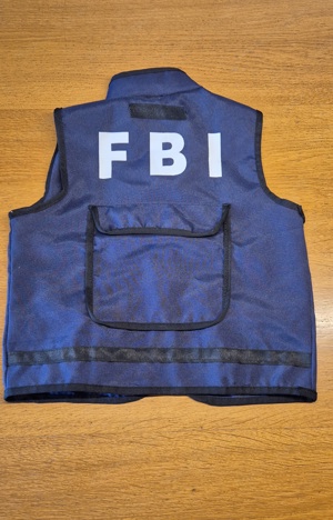 FBI Weste   6-8 Jahre Bild 2