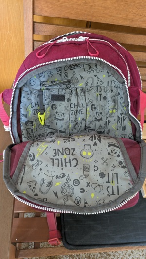 Schulrucksack coocazoo dunkelrot Bild 4