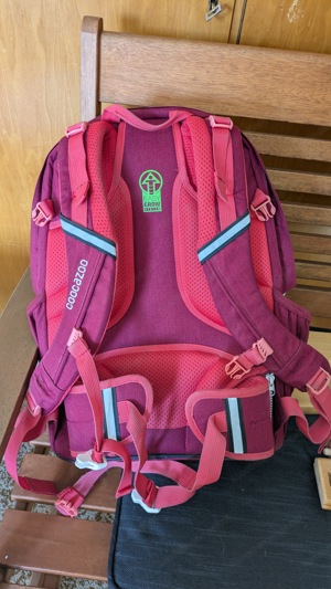 Schulrucksack coocazoo dunkelrot Bild 2