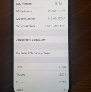 iPhone 12 pro 128GB blau *freigeschaltet*vhb* Bild 4