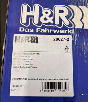 BMW - Tieferlegungsfedern HR Federn XM F56 G09 NEU Bild 2