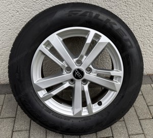 Orig Audi Alufelgen 17"  mit Sommerreifen erst 150Km drauf