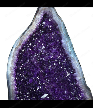 Druse Kristall Edelstein (Amethyst und Calcit Druse 80 kg Herkunft Brasilien ) Bild 2