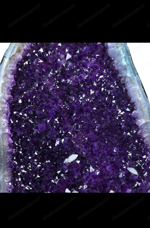 Druse Kristall Edelstein (Amethyst und Calcit Druse 80 kg Herkunft Brasilien ) Bild 3