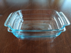 2 kleine Pyrex Auflaufformen, Fassungsvermögen: jeweils 1 Portion, unbenutzt Bild 3