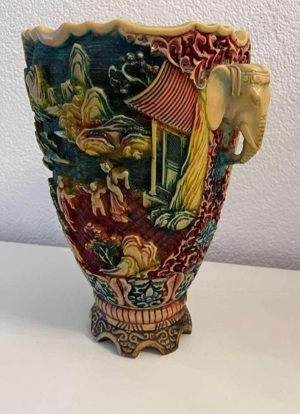 Elefanten Vase  Bild 3