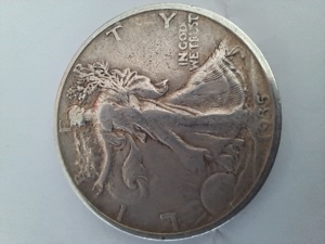 Dollar in Silber 1935